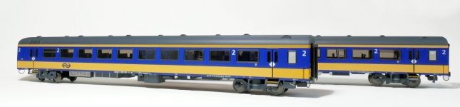 Exact-Train EX11000 - H0 - Personenwagen ICRm Bpmz10 Den Haag-Eindhoven, NS, Ep. VI
